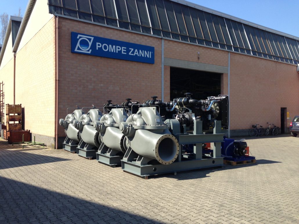 pompe split case a diesel